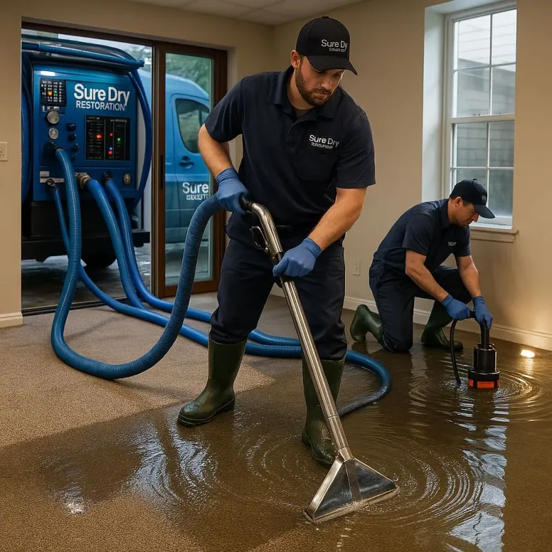 Water Extraction and Removal process in Comunas, PR